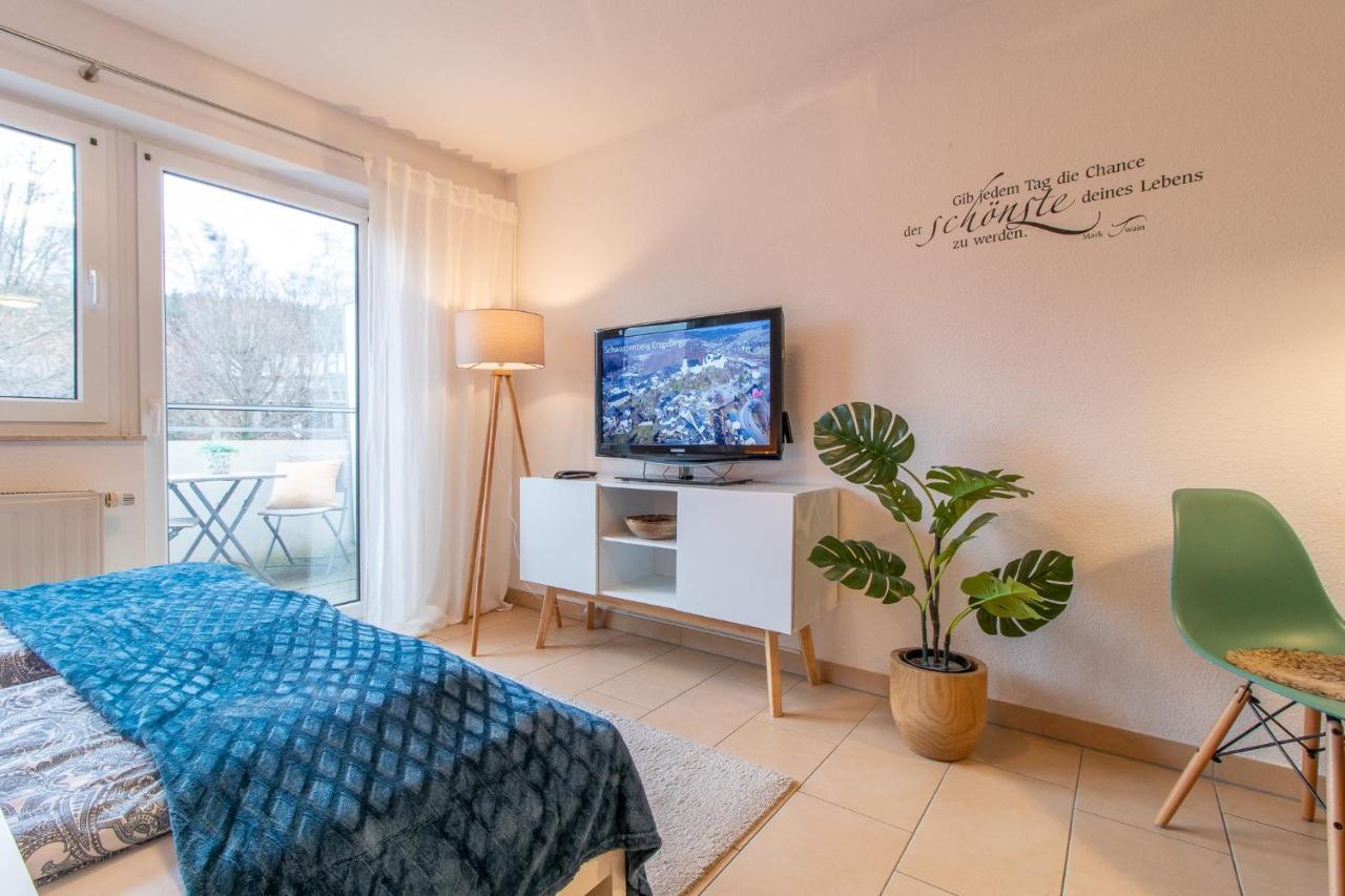 Modernes Apartment Im Gruenen I Balkon I Wlan I Stellplatz Schwarzenberg  Eksteriør billede